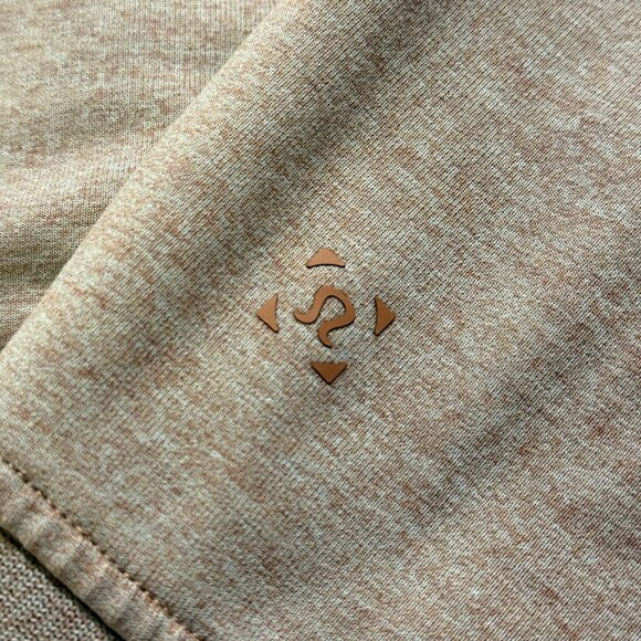 Lululemon Men's City Sweat Pullover Hoodie French Terry - Light Orange - Picture 5 of 8